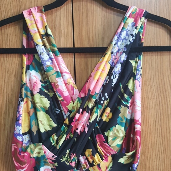 NEW Anthropologie Allihop Zinnia Plunge One-Piece - Picture 6 of 8